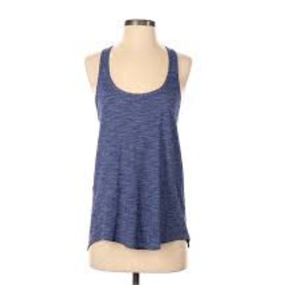 Blue Medium workout Tank top
